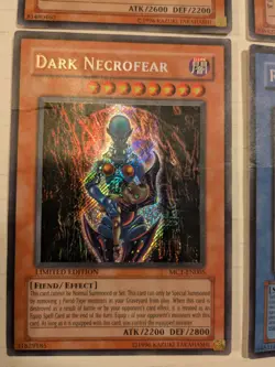 Vintage Yu-Gi-Oh TCG Card Lot of 4 Holos Limited Edition Lot Check Photos! - Image 5