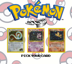 Vintage Pokemon Gym Heroes Unlimited WOTC - Pick Your Card - Complete Your Set - Image 1