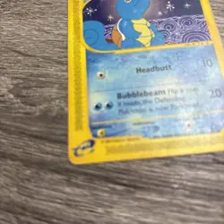 Squirtle 132/165 Expedition Base Set MP Pokemon Card 2002 - Image 3