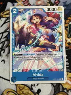 One Piece Card Game Alvida OP01-064 Romance Dawn C - Image 1