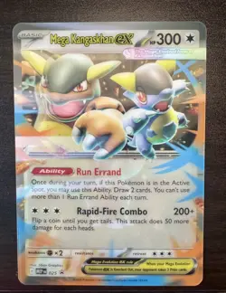 Mega Kangaskhan EX Pokemon TCG Jumbo Card 025 Black Star Promo Holo HP 300 NM - Image 1