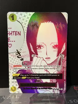 Bandai One Piece CCG Boa Hancock You'll Frighten Me Event Card OP04-118 - Image 1