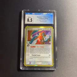 2006 POKEMON EX HOLON PHANTOMS HOLO #5 DEOXYS NORMAL CGC 8.5 - Image 1