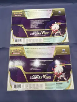 Pokemon TCG Hisuian Zoroark VSTAR Premium Collection Box - New / Sealed X2 - Image 2