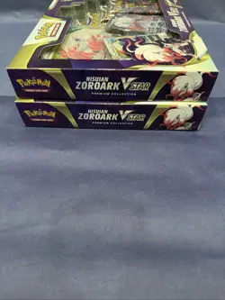 Pokemon TCG Hisuian Zoroark VSTAR Premium Collection Box - New / Sealed X2 - Image 3