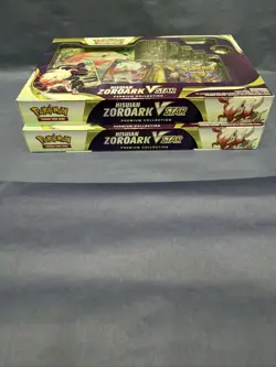 Pokemon TCG Hisuian Zoroark VSTAR Premium Collection Box - New / Sealed X2 - Image 4