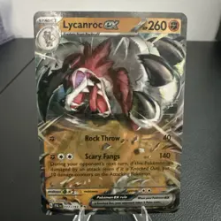 Pokemon Lycanroc ex 117/193 Paldea Evolved Double Rare Holo - Image 1