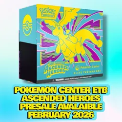 Ascended Heroes Pokemon Center ETB (Exclusive) -PRESALE-FEBRUARY 2026 - Image 2