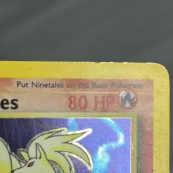 Pokemon 1999 Base Set Ninetales Rare Holo 12/102 Unlimited - Lightly Played - Image 5