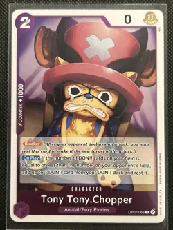 Tony Tony.Chopper (066) OP07-066 500 Years in the Future Foil One Piece TCG NM - Image 1