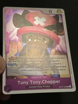 Tony Tony.Chopper (066) OP07-066 500 Years in the Future Foil One Piece TCG NM - Image 3