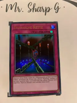 TEUFLISCHE KETTE - 1. AUFLAGE LCKC-DE095 DEUTSCH Yu-Gi-Oh! CARD ULTRA RARE HOLO - Image 4