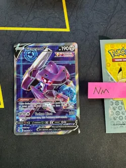 Pokemon Card Genesect V SWSH: Fusion Strike Full Art 254/264 NA 💎NM💎 - Image 1