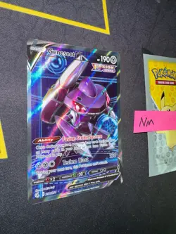 Pokemon Card Genesect V SWSH: Fusion Strike Full Art 254/264 NA 💎NM💎 - Image 2