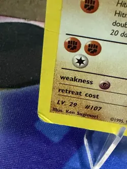 Rockets Hitmonchan Gym Heroes Trading Card 11/132 Holo - Image 3