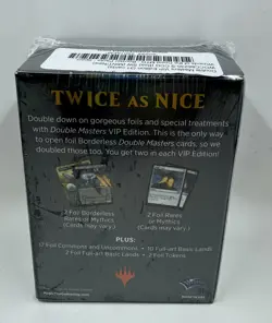 Magic The Gathering MTG Double Masters VIP Edition Booster Box - Factory Sealed - Image 2