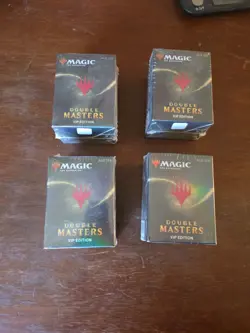 MTG Double Masters VIP Edition Booster Box - Factory Sealed 2020 - Image 1