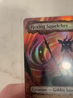 1x Hexing Squelcher (Showcase) Lorwyn Eclipsed Foil - MTG Pack Fresh, NM - Image 2