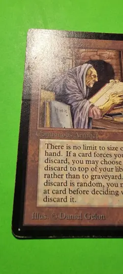 Library Of Leng Beta Edition Magic the Gathering MtG Daniel Gelon 1993 - Image 2