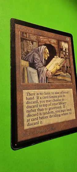 Library Of Leng Beta Edition Magic the Gathering MtG Daniel Gelon 1993 - Image 4