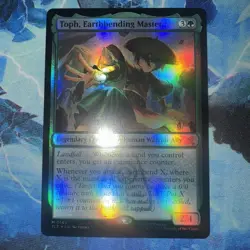 Toph Earthbending Master Foil MTG Avatar Jumpstart Magic - Image 2