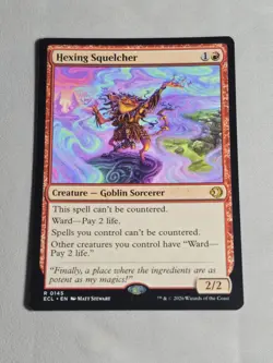 Magic: The Gathering - Lorwyn Eclipsed - Hexing Squelcher Mythic Rare NM - Image 1