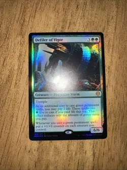 Defiler Of Vigor Magic The Gathering Foil. NM - Image 1