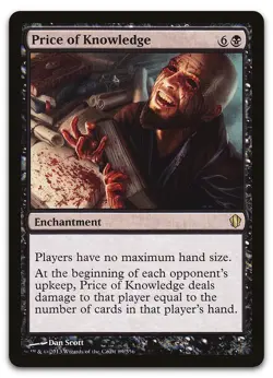Price of Knowledge #89 (LP) Commander 2013 C13 Magic MTG - Image 1