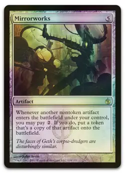 Mirrorworks #114 (Foil) (LP) Mirrodin Besieged MBS Magic MTG - Image 1