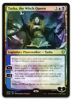 Tasha, the Witch Queen #294 (Foil) (NM) Baldur's Gate CLB Magic MTG - Image 1