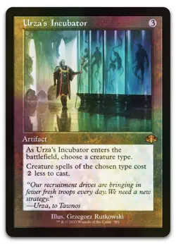 Urza's Incubator (Retro Frame) #392 (Foil) NM Dominaria Remastered DMR Magic MTG - Image 1