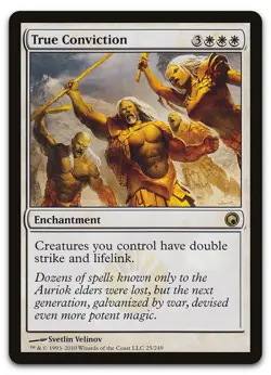True Conviction #25 (NM) Scars of Mirrodin SOM Magic MTG - Image 1