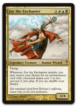 Zur the Enchanter #135 (LP) Coldsnap CSP Magic MTG - Image 1