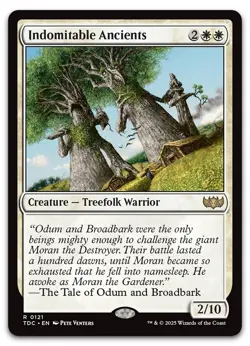 Indomitable Ancients #121 (NM) Tarkir Dragonstorm TDC Magic MTG - Image 1