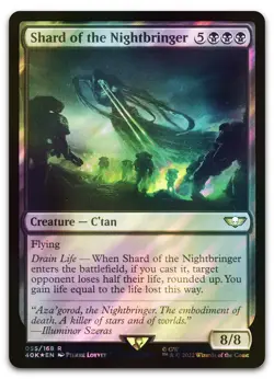 Shard of the Nightbringer (Surge Foil) #55 (NM) Warhammer 40,000 40K Magic MTG - Image 1
