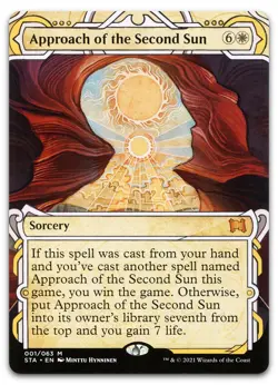 Approach of the Second Sun #1 (NM) Strixhaven STA Magic MTG - Image 1
