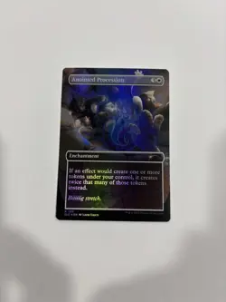 Anointed Procession 1511 Foil Secret Lair Drop, Raining Cats & Dogs SLD - Image 2