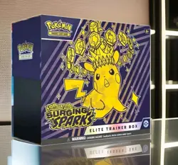 Pokemon TCG Scarlet & Violet Surging Sparks Elite Trainer Box ETB - Image 1