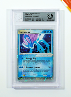 Pokemon BGS 8.5 Suicune Ex #94 Holo EX Team Magma VS Team Aqua 2004 English - Image 1