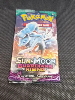 ONE Pokemon TCG Sun and Moon Guardians Rising Booster Pack New & Sealed - Image 1