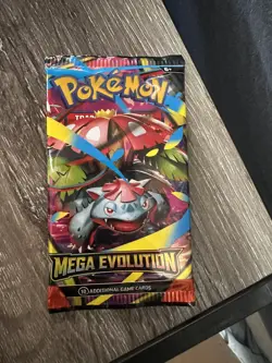 NEW - Sealed - Pokemon TCG - Mega Evolution Phantasmal Flames - Booster Pack - Image 1