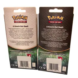 Pokemon KnockOut Collection Tyranitar & Lucario Set 2 Boxes - 4 Packs and Promos - Image 2