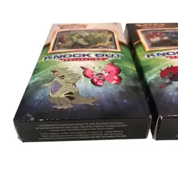 Pokemon KnockOut Collection Tyranitar & Lucario Set 2 Boxes - 4 Packs and Promos - Image 3