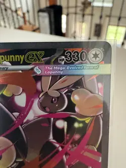 Pokemon TCG Mega Lopunny EX 128/094 SIR Phantasmal Flames Near Mint English - Image 3