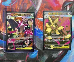 Pokemon TCG Mega Lopunny EX 128/094 SIR Phantasmal Flames Near Mint English - Image 1