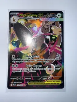 ENGLISH Mega Lopunny EX SIR 128/094 Phantasmal Flames NEAR MINT Pokemon Card - Image 4