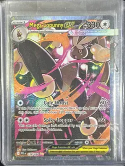 Mega Lopunny EX SIR 128/094 - Pokemon TCG Phantasmal Flames - Near Mint ✅ Fresh - Image 1