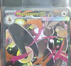 Mega Lopunny EX SIR 128/094 - Pokemon TCG Phantasmal Flames - Near Mint ✅ Fresh - Image 2