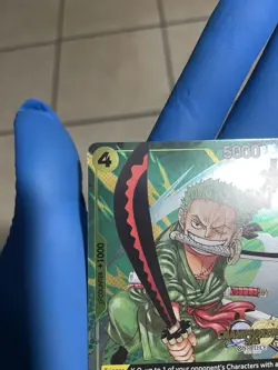One Piece Roronoa Zoro P-042 2024 Championship Event Pack Promo Card - Image 2