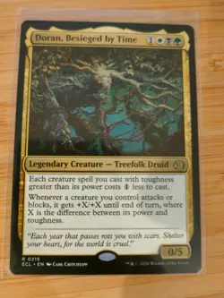 MTG Doran, Besieged by Time 0215 Lorwyn Eclipsed M/NM Free UK P&P - Image 1